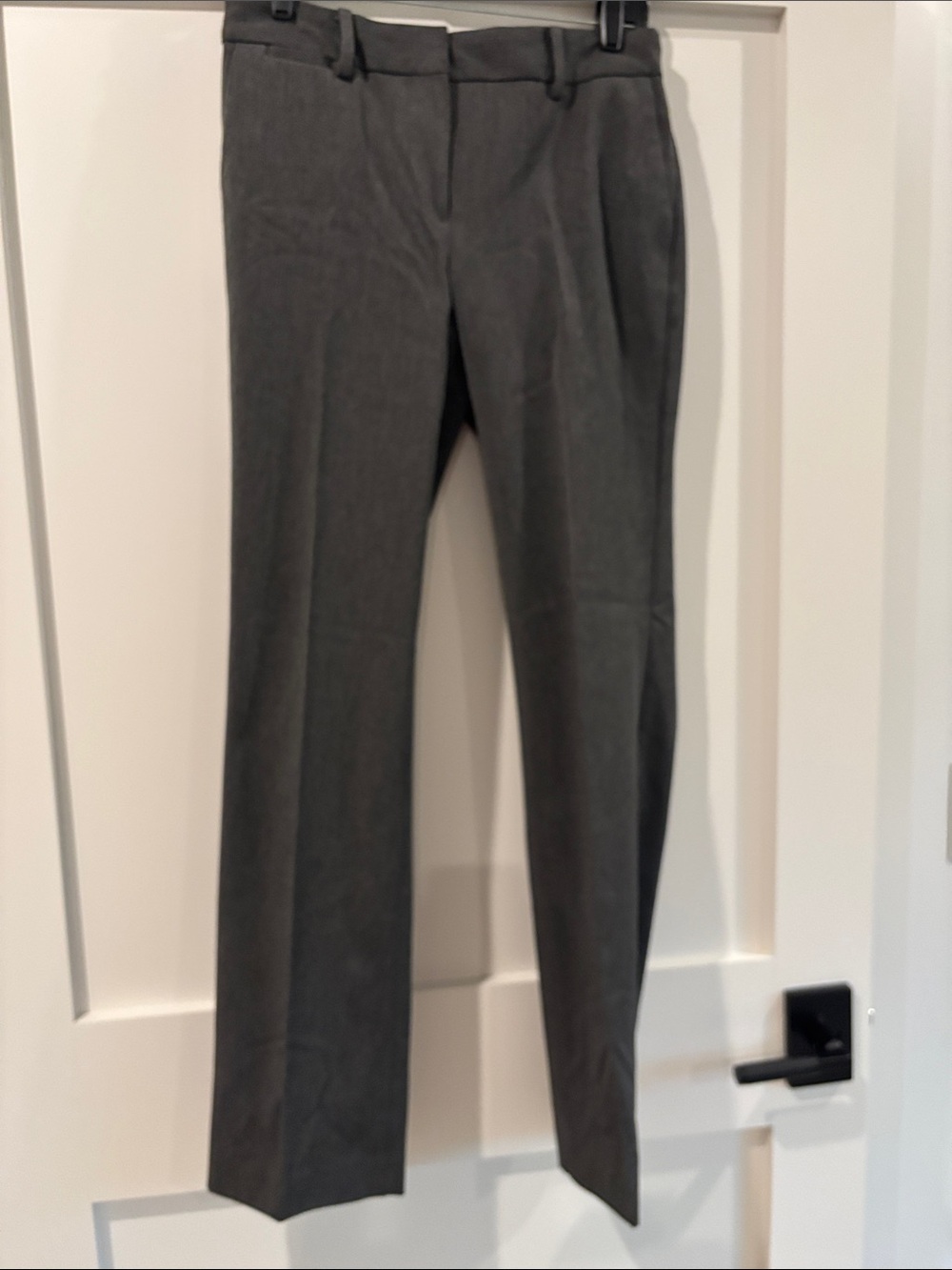 Talbots Charcoal Gray Boot-Cut Dress Pants